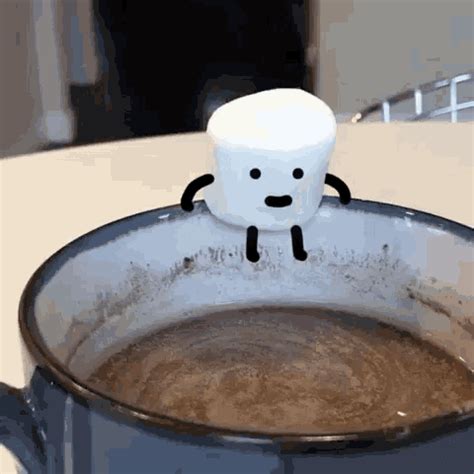 funny hot chocolate gif